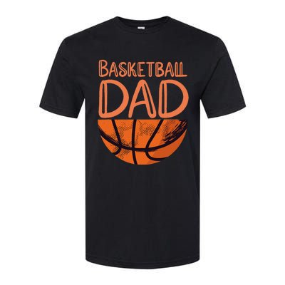 Basketball Dad Basketball Player Vintage Basketball Softstyle CVC T-Shirt