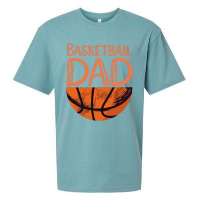 Basketball Dad Basketball Player Vintage Basketball Sueded Cloud Jersey T-Shirt