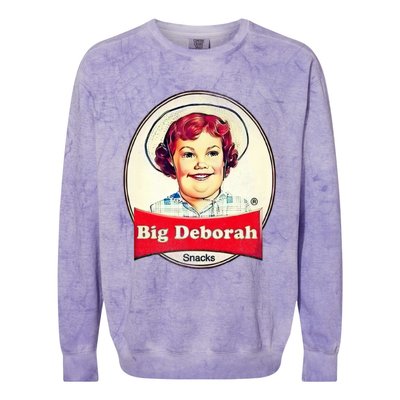 Big Deborah Colorblast Crewneck Sweatshirt