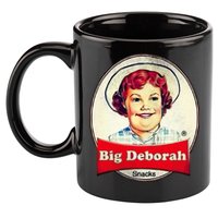 Big Deborah 11oz C Handle Ceramic Mug