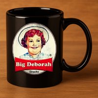 Big Deborah 11oz C Handle Ceramic Mug