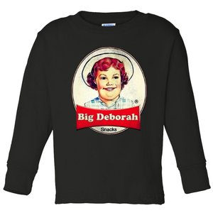 Big Deborah Toddler Long Sleeve Shirt