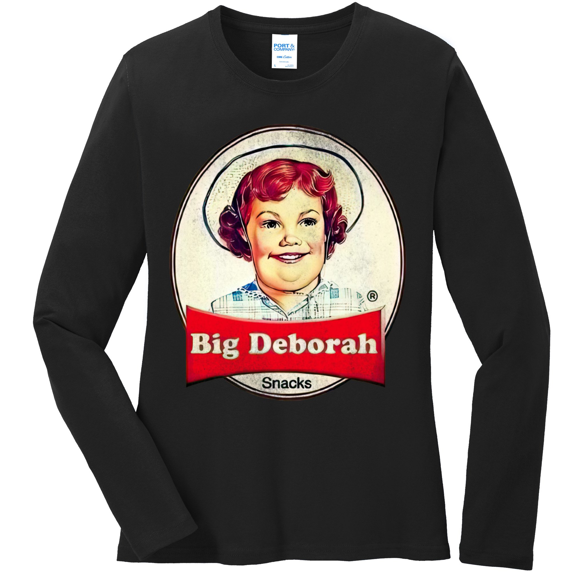 Big Deborah Ladies Long Sleeve Shirt