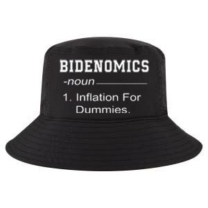 Bidenomics Definition Biden Economic Funny Antibiden Cool Comfort Performance Bucket Hat