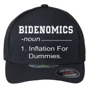 Bidenomics Definition Biden Economic Funny Antibiden Flexfit Unipanel Trucker Cap