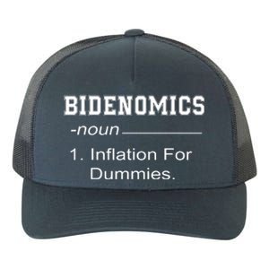 Bidenomics Definition Biden Economic Funny Antibiden Yupoong Adult 5-Panel Trucker Hat