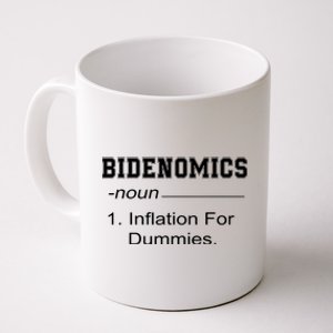 Bidenomics Definition Biden Economic Funny Antibiden Coffee Mug