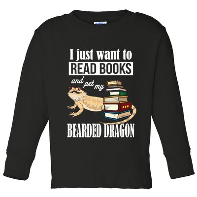 Bearded Dragon Toddler Long Sleeve Shirt