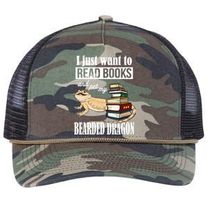 Bearded Dragon Retro Rope Trucker Hat Cap