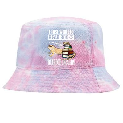 Bearded Dragon Tie-Dyed Bucket Hat