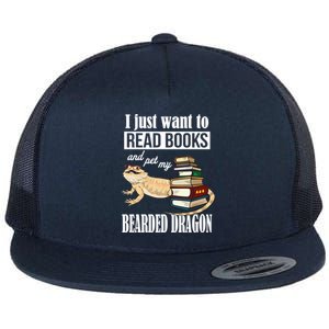 Bearded Dragon Flat Bill Trucker Hat