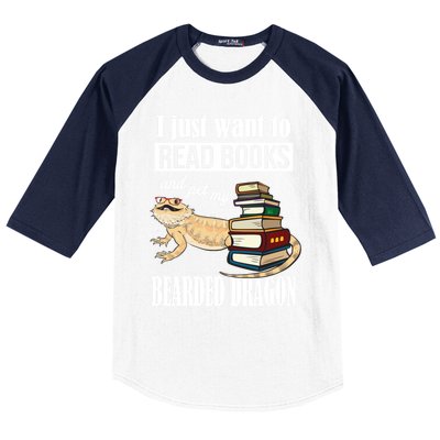 Bearded Dragon Baseball Sleeve Shirt