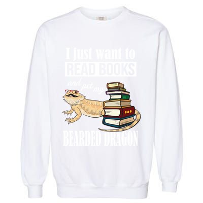 Bearded Dragon Garment-Dyed Sweatshirt