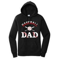 Baseball Dad Best Gift Idea For Fathers Tee Fathers Day Women's Pullover Hoodie