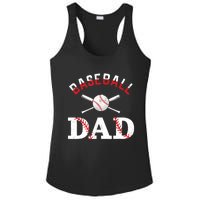 Baseball Dad Best Gift Idea For Fathers Tee Fathers Day Ladies PosiCharge Competitor Racerback Tank