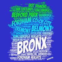Boogie Down Bronx New York City Pride Map Area Like A Zoo Gift Zip Tote Bag