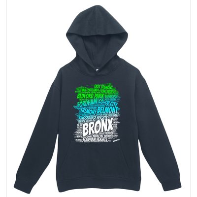 Boogie Down Bronx New York City Pride Map Area Like A Zoo Gift Urban Pullover Hoodie