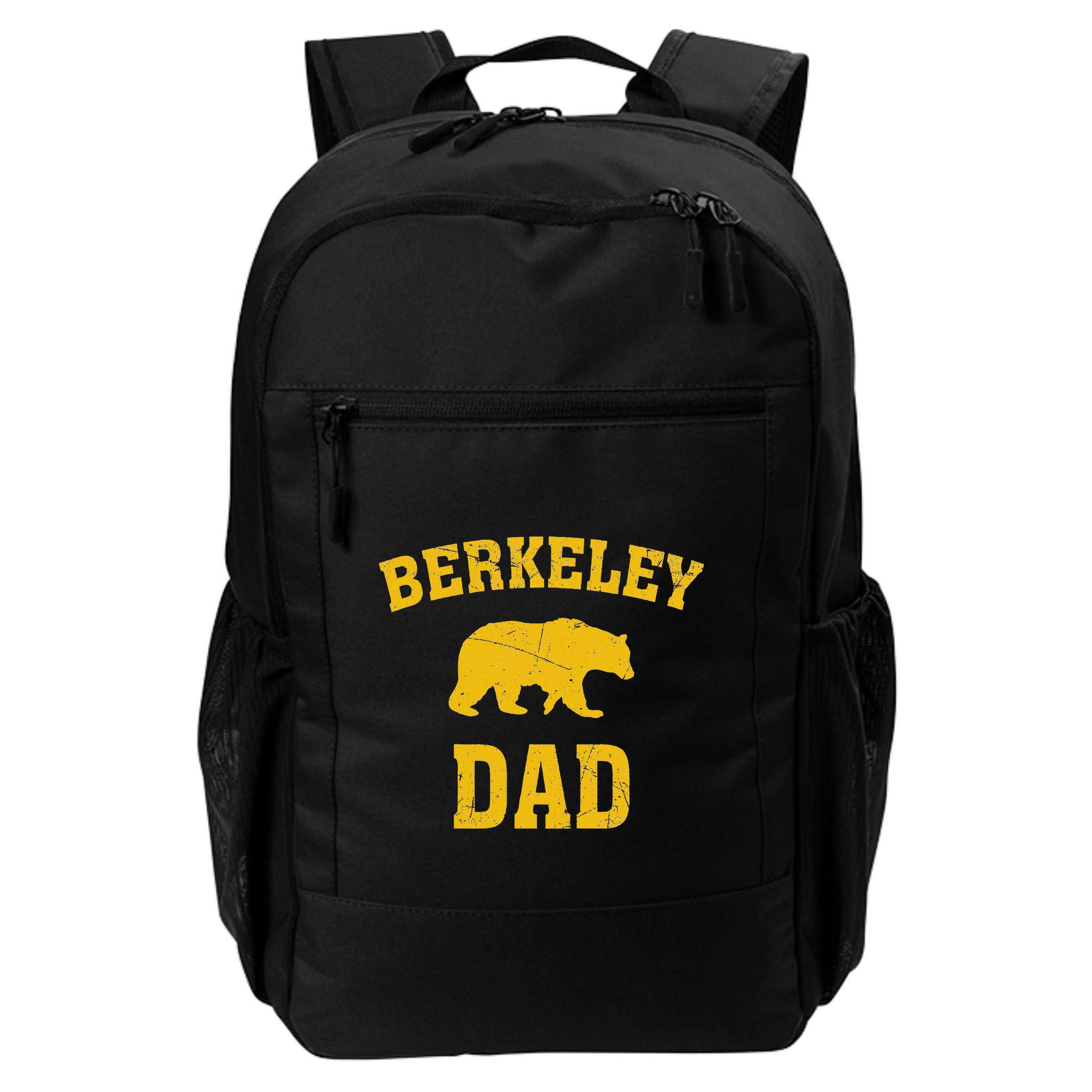 Berkeley Dad Bear Graphic FatherS Day Backpack