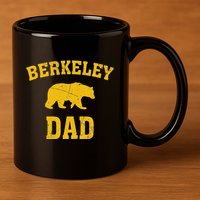 Berkeley Dad Bear Graphic FatherS Day 11oz C Handle Ceramic Mug