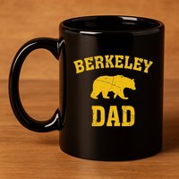 Berkeley Dad Bear Graphic FatherS Day 11oz C Handle Ceramic Mug