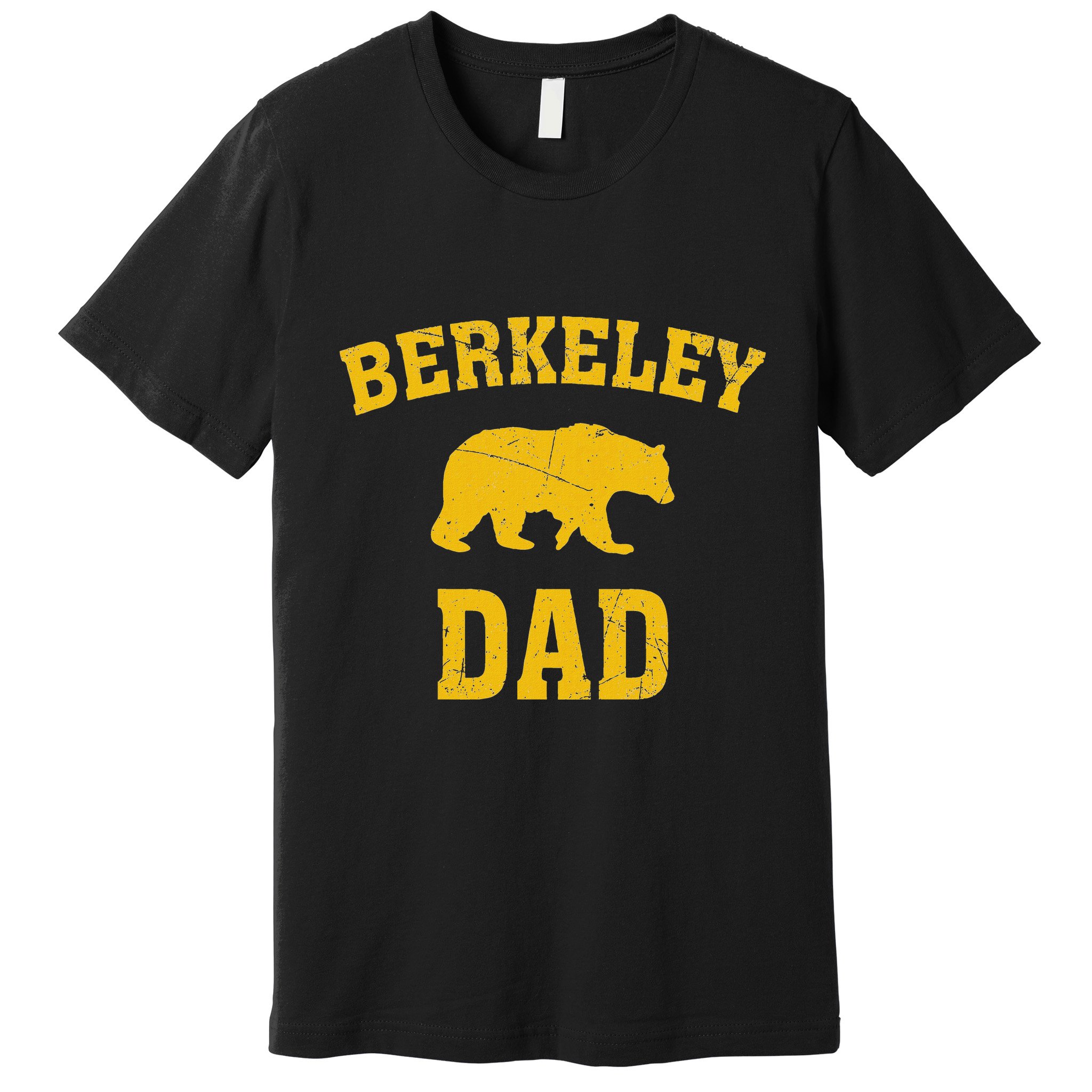 Berkeley Dad Bear Graphic FatherS Day Premium T-Shirt