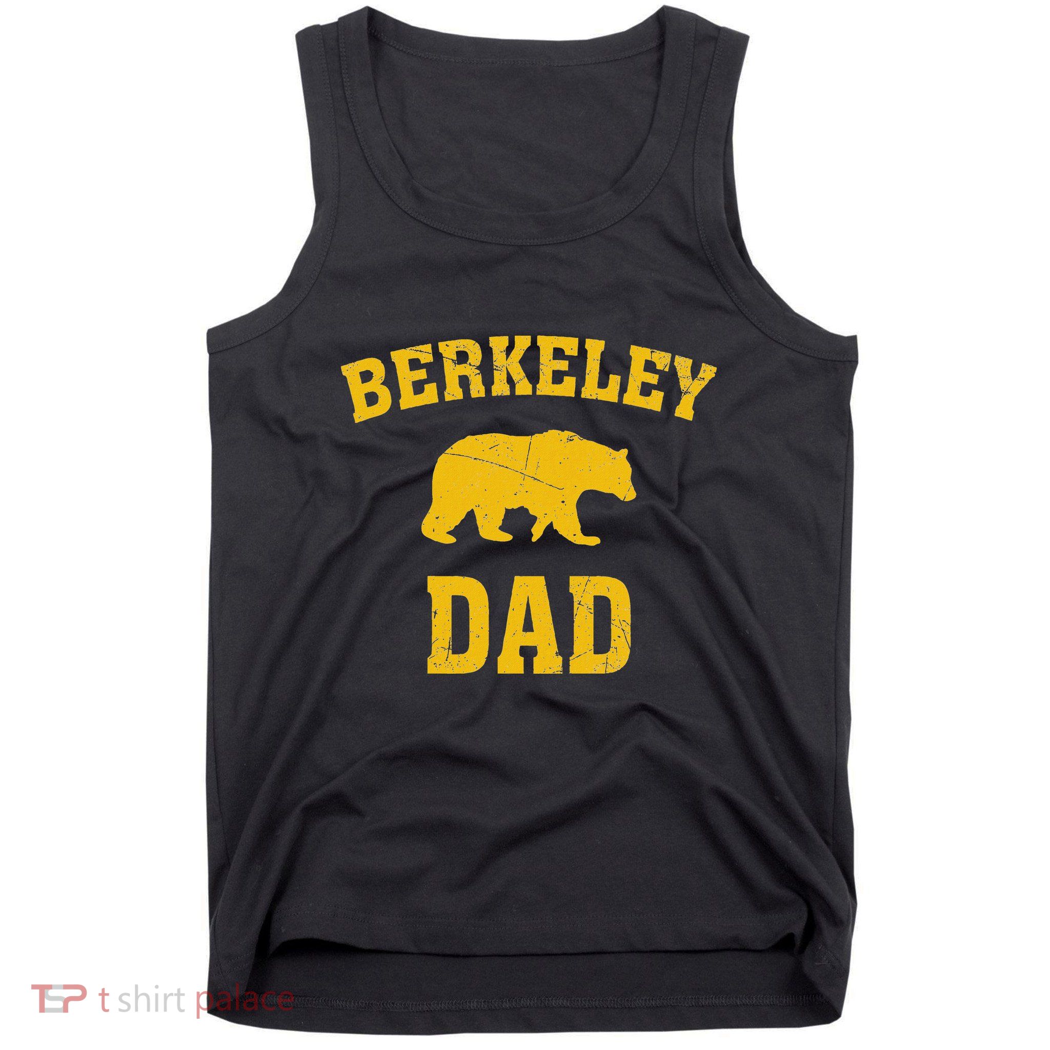 Berkeley Dad Bear Graphic FatherS Day Tank Top