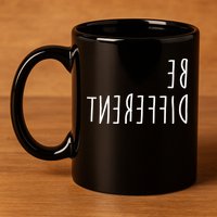 Be Different 11oz C Handle Ceramic Mug