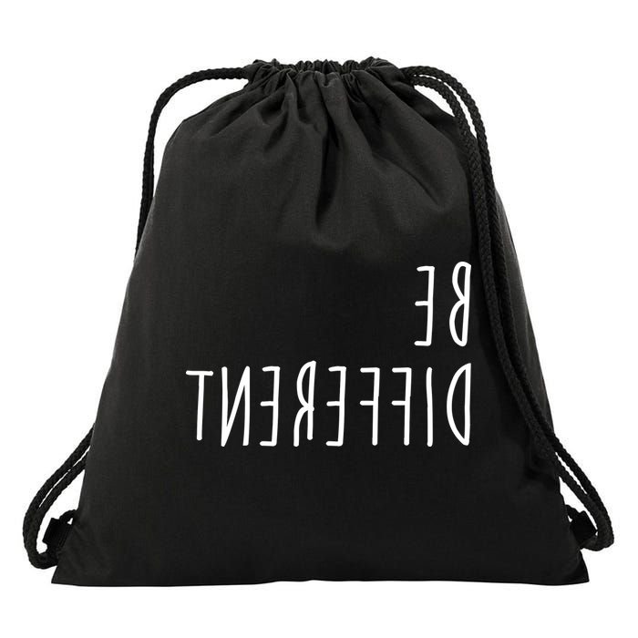 Be Different Drawstring Bag