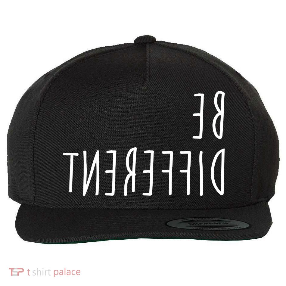 Be Different Wool Snapback Cap