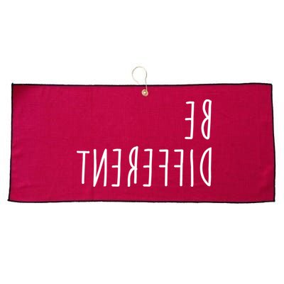 Be Different Large Microfiber Waffle Golf Towel