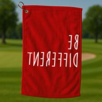 Be Different Golf Towel