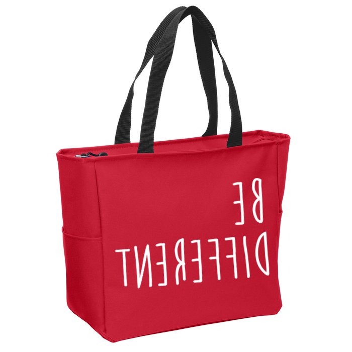 Be Different Zip Tote Bag