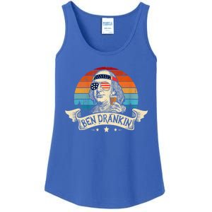 Ben Drankin Beer 4th Of July Funny Patriotic Usa Gift Ladies Essential Tank