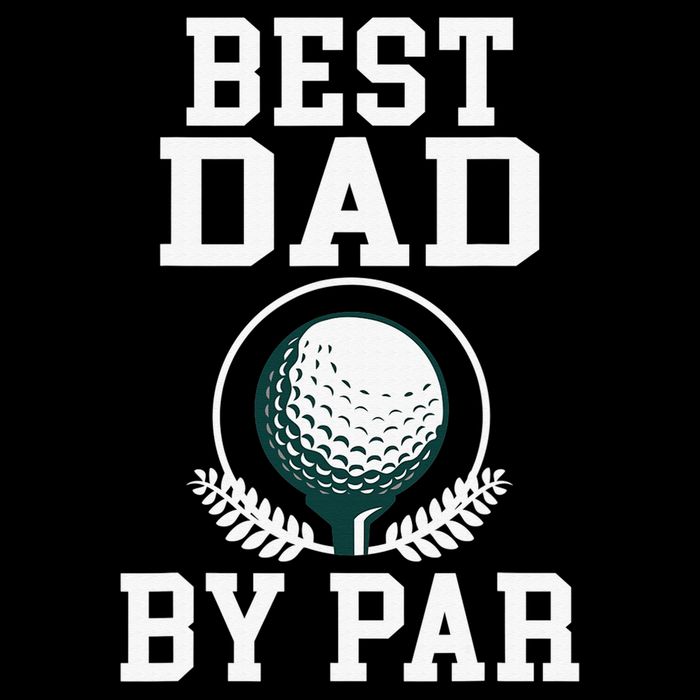 Best Dad by Par Golf Daddy Golfing Father 16 in Basic Backpack