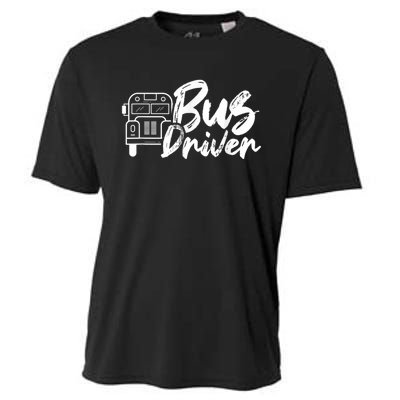 Bus Driver Buses Operator Busman Driving Cooling Performance Crew T-Shirt