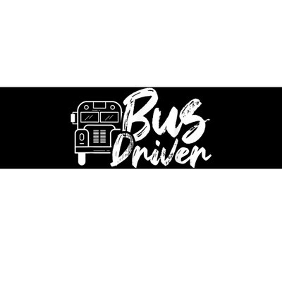 Bus Driver Buses Operator Busman Driving Bumper Sticker