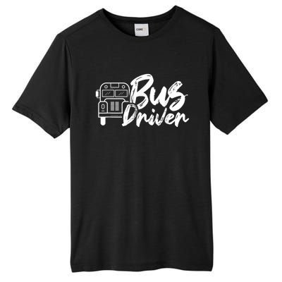 Bus Driver Buses Operator Busman Driving Tall Fusion ChromaSoft Performance T-Shirt