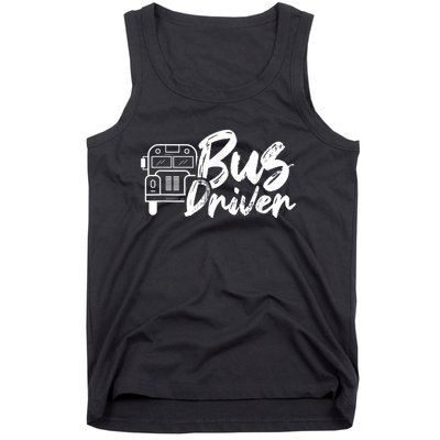 Bus Driver Buses Operator Busman Driving Tank Top