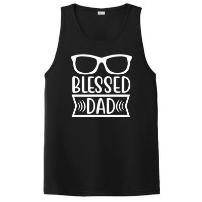 Blessed Dad PosiCharge Competitor Tank