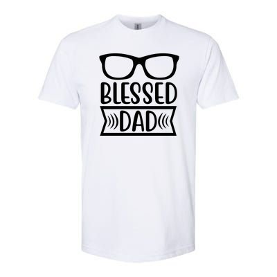 Blessed Dad Softstyle CVC T-Shirt