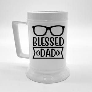 Blessed Dad Beer Stein