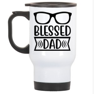 Blessed Dad Stainless Steel Travel Mug