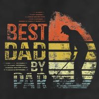Best Dad By Par Retro Father's Day Golf Lover 11oz C Handle Ceramic Mug