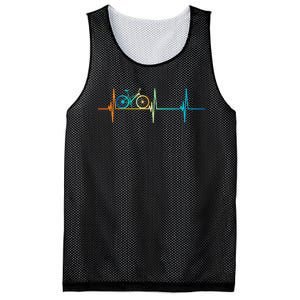 bicycle driving bicyclist cyclist bike rider Mesh Reversible Basketball Jersey Tank