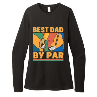 Best Dad By Par Father´s Day Golf Womens CVC Long Sleeve Shirt