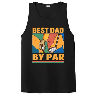 Best Dad By Par Father´s Day Golf PosiCharge Competitor Tank