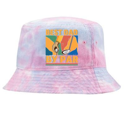 Best Dad By Par Father´s Day Golf Tie-Dyed Bucket Hat