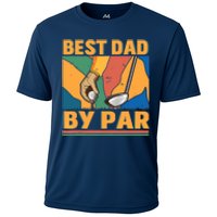 Best Dad By Par Father´s Day Golf Cooling Performance Crew T-Shirt