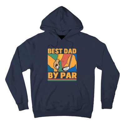 Best Dad By Par Father´s Day Golf Hoodie