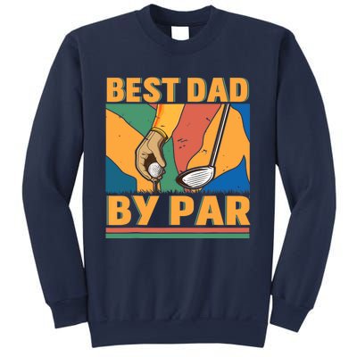 Best Dad By Par Father´s Day Golf Sweatshirt